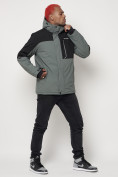 Купить Горнолыжная куртка мужская серого цвета 88822Sr, фото 3