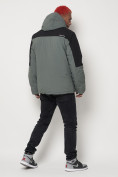 Купить Горнолыжная куртка мужская серого цвета 88822Sr, фото 4