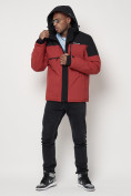 Купить Горнолыжная куртка мужская оранжевого цвета 88823O, фото 11