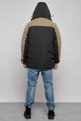 Купить Куртка мужская зимняя с капюшоном молодежная черного цвета 88906Ch, фото 19