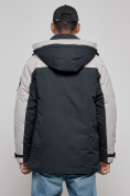 Купить Куртка мужская зимняя с капюшоном молодежная темно-синего цвета 88906TS, фото 4