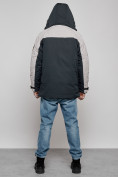 Купить Куртка мужская зимняя с капюшоном молодежная темно-синего цвета 88906TS, фото 5