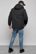 Купить Куртка мужская зимняя с капюшоном молодежная черного цвета 88917Ch, фото 8