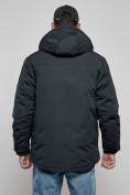 Купить Куртка мужская зимняя с капюшоном молодежная темно-синего цвета 88917TS, фото 11