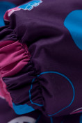 Купить Комбинезон для девочки зимний фиолетового цвета 8906F, фото 10