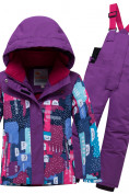 Купить Горнолыжный костюм для ребенка фиолетового цвета 8926F