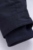 Купить Куртка парка зимняя подростковая для мальчика темно-синего цвета 8931TS, фото 12