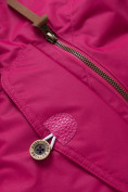 Купить Куртка парка зимняя подростковая для девочки малинового цвета 8934M, фото 11