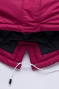 Купить Куртка парка зимняя подростковая для девочки малинового цвета 8934M, фото 12