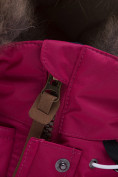 Купить Куртка парка зимняя подростковая для девочки темно-синего цвета 8934TS, фото 15