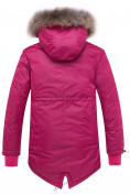 Купить Куртка парка зимняя подростковая для девочки темно-синего цвета 8934TS, фото 2
