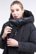 Купить Куртка зимняя женская молодежная батал черного цвета 90-911_701Ch, фото 7