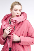 Купить Куртка зимняя женская молодежная батал персикового цвета 90-911_75P, фото 7