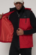 Купить Спортивная жилетка утепленная мужская красного цвета 90005Kr, фото 12