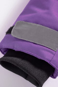 Купить Горнолыжный костюм Valianly детский темно-фиолетового цвета 9004TF, фото 13
