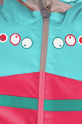 Купить Горнолыжный костюм детский Valianly бирюзового цвета 9006Br, фото 27