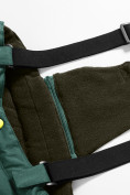 Купить Горнолыжный костюм Valianly детский темно-зеленого цвета 90071TZ, фото 13