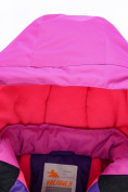 Купить Горнолыжный костюм Valianly для девочки темно-фиолетового цвета 90081TF, фото 7