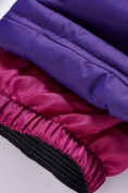 Купить Горнолыжный костюм Valianly для девочки темно-фиолетового цвета 90081TF, фото 23