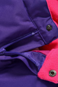 Купить Горнолыжный костюм Valianly для девочки темно-фиолетового цвета 90081TF, фото 18