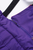 Купить Горнолыжный костюм Valianly для девочки темно-фиолетового цвета 90081TF, фото 19