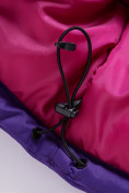 Купить Горнолыжный костюм Valianly для девочки темно-фиолетового цвета 90081TF, фото 11