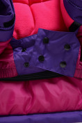 Купить Горнолыжный костюм Valianly для девочки темно-фиолетового цвета 90081TF, фото 13