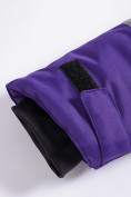 Купить Горнолыжный костюм Valianly для девочки темно-фиолетового цвета 90081TF, фото 15