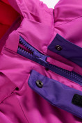 Купить Горнолыжный костюм Valianly для девочки темно-фиолетового цвета 90081TF, фото 9