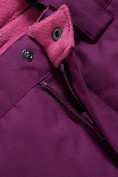 Купить Горнолыжный костюм Valianly детский фиолетового цвета 9014F, фото 16