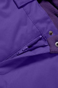 Купить Горнолыжный костюм Valianly для девочки темно-фиолетового цвета 9018TF, фото 10