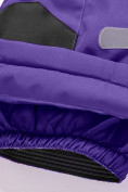Купить Горнолыжный костюм Valianly для девочки темно-фиолетового цвета 9018TF, фото 13