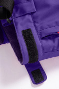 Купить Горнолыжный костюм Valianly для девочки темно-фиолетового цвета 9018TF, фото 7