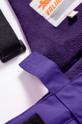Купить Горнолыжный костюм Valianly для девочки темно-фиолетового цвета 9018TF, фото 6