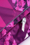 Купить Горнолыжный костюм Valianly для девочки малинового цвета 9018M, фото 10