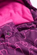 Купить Комбинезон Valianly детский фиолетового цвета 9024F, фото 4
