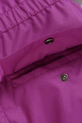 Купить Парка зимняя Valianly для девочки фиолетового цвета 9034F, фото 9