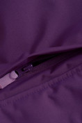 Купить Парка зимняя для девочки Valianly фиолетового цвета 9038F, фото 7