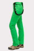 Купить Брюки горнолыжные женские зеленого цвета 905Z, фото 2
