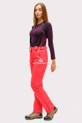 Купить Брюки горнолыжные женские малинового цвета 905M, фото 3