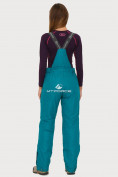 Купить Брюки горнолыжные женские темно-зеленого цвета 906TZ, фото 3