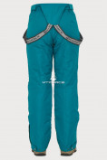 Купить Брюки горнолыжные женские темно-зеленого цвета 906TZ, фото 7