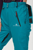 Купить Брюки горнолыжные женские темно-зеленого цвета 906TZ, фото 8