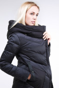 Купить Куртка зимняя женская классическая черного цвета 9102_01Ch, фото 2