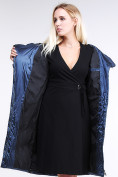 Купить Куртка зимняя женская классическая темно-синего цвета 9102_22TS, фото 7