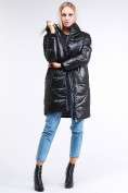 Купить Куртка зимняя женская молодежная черного цвета 9131_01Ch