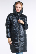 Купить Куртка зимняя женская молодежная темно-зеленого цвета 9131_03TZ, фото 5