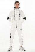 Купить Спортивный костюм трикотажный белого цвета 91311Bl, фото 5