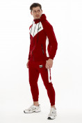 Купить Спортивный костюм трикотажный красного цвета 9149Kr, фото 2
