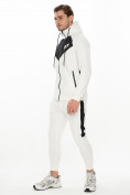 Купить Спортивный костюм трикотажный белого цвета 9149Bl, фото 2